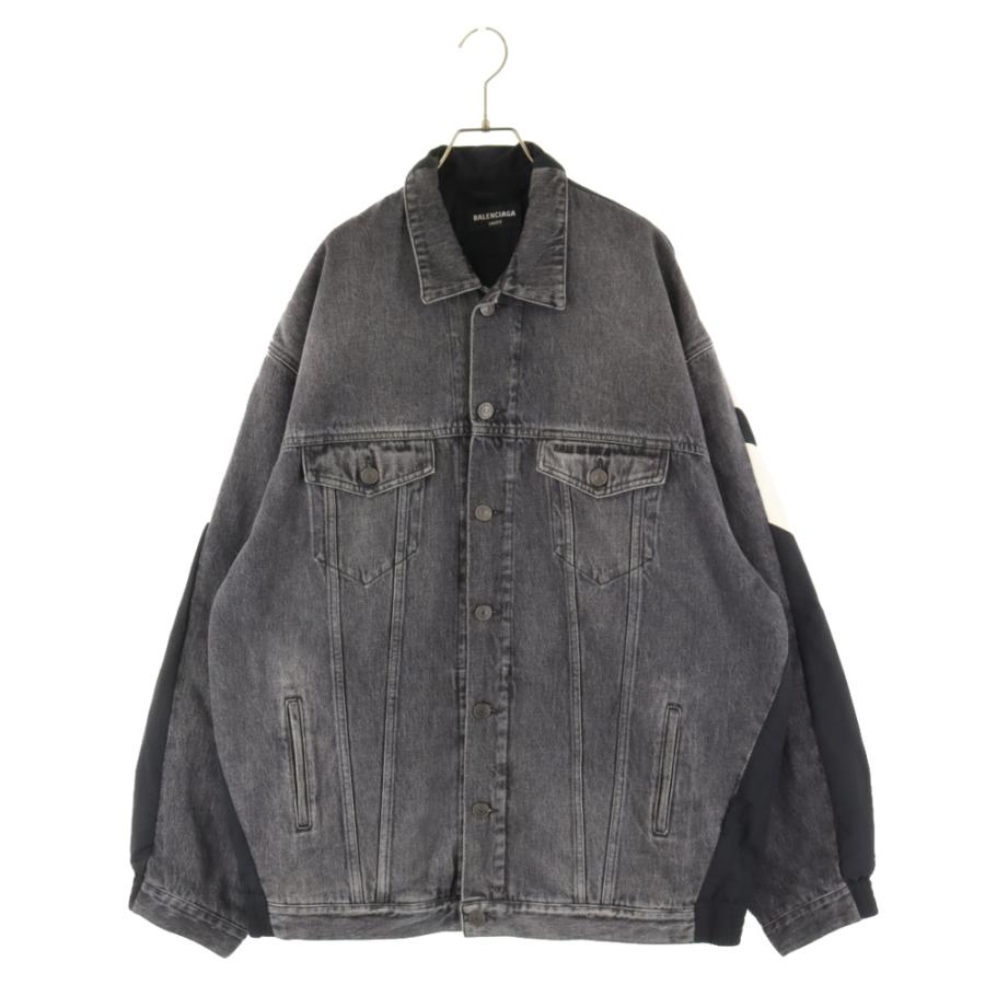 BALENCIAGA バレンシアガ Sporty B Tracksuit Denim Jacket BALENCIAGA バレンシアガ Sporty B Tracksuit Denim Jacket