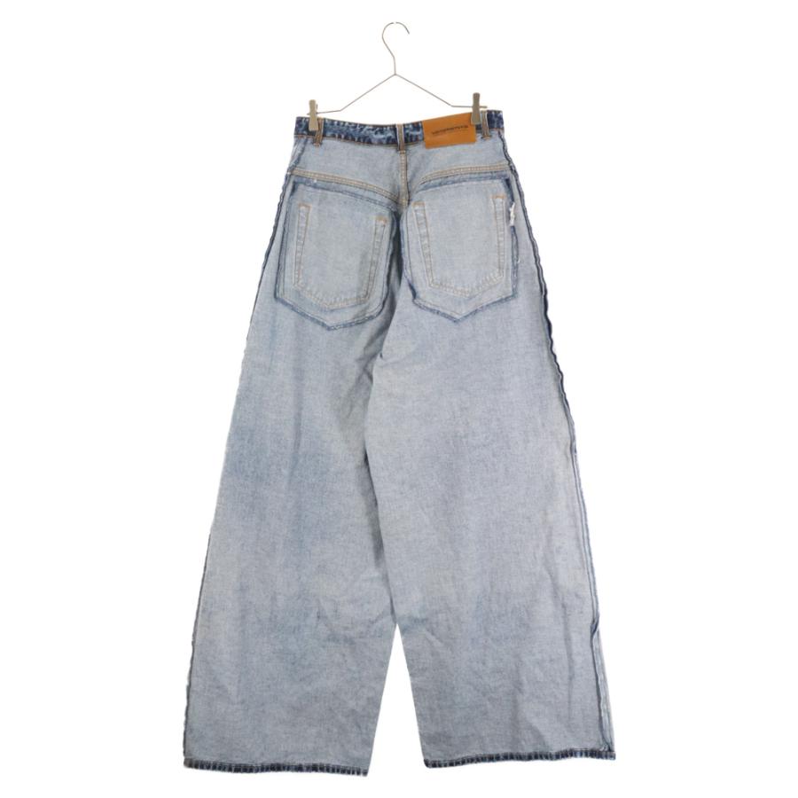 VETEMENTS ヴェトモン 23SS インサイドアウトパッチバギーデニム VETEMENTS ヴェトモン 23SS インサイドアウトパッチバギーデニム