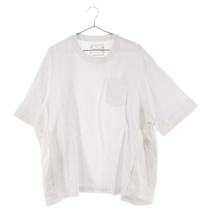 sacai Sacai サカイ Cotton Jersey T-Shirt コットン ナイロン sacai Sacai サカイ Cotton Jersey T-Shirt コットン ナイロン