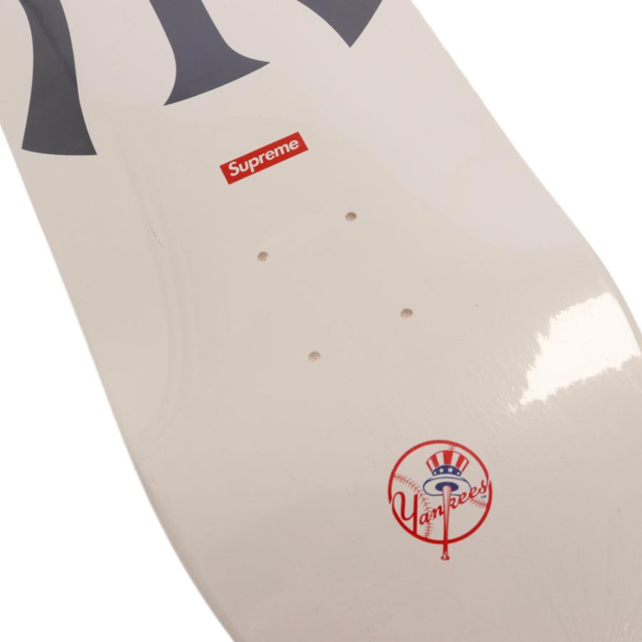 Supreme×ニューヨークヤンキース スケートボードデッキホワイト Supreme×ニューヨークヤンキース スケートボードデッキホワイト