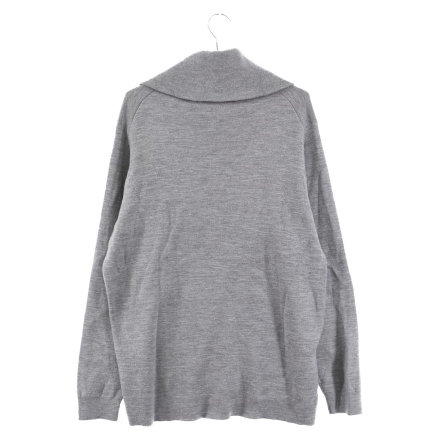 STUDIO NICHOLSON スタジオニコルソン 21AW Lak Merino Knit Grey Marl  