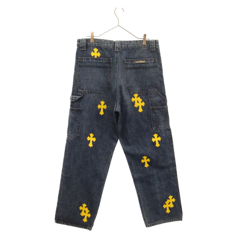 CHROME HEARTS クロムハーツ DENIM CARPENTER CROSS PATCH CHROME HEARTS クロムハーツ DENIM CARPENTER CROSS PATCH