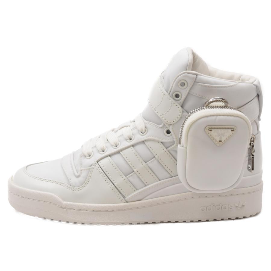 PRADA プラダ×adidas Forum High フォーラムハイカットスニーカー  