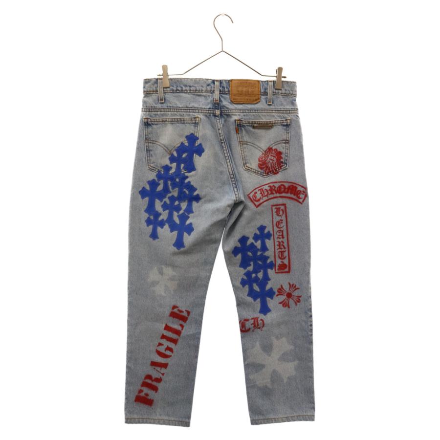 CHROME HEARTS クロムハーツ×LEVI'S STENCIL DENIM ステンシル CHROME HEARTS クロムハーツ×LEVI'S STENCIL DENIM ステンシル