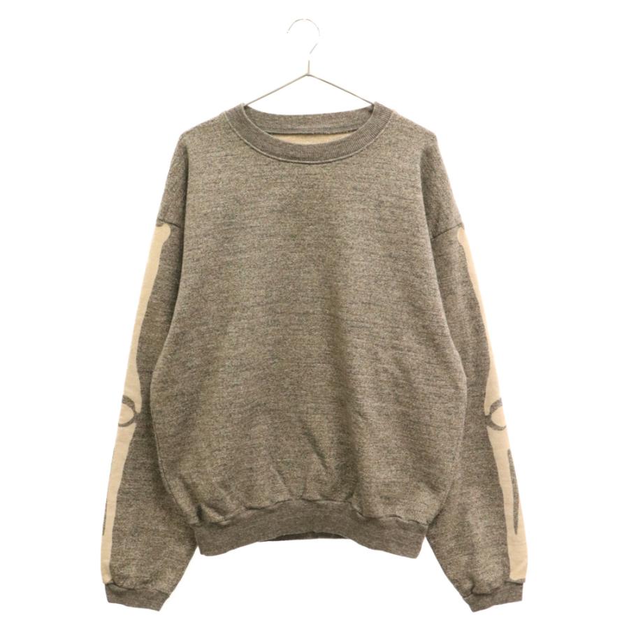 KAPITAL キャピタル Bone pt Sweat Shirt バックボーンプリント KAPITAL キャピタル Bone pt Sweat Shirt バックボーンプリント