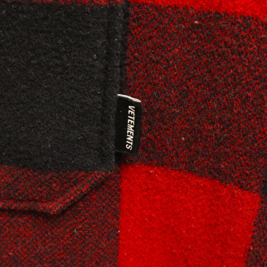 VETEMENTS ヴェトモン 17AW MAH18SH13 中綿キルティングオーバーサイズ 