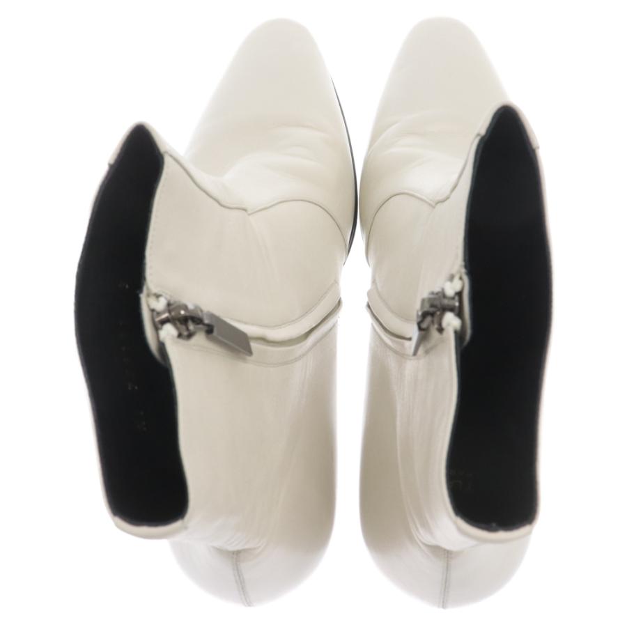 サンローランパリ VASSILI ZIPPED BOOTS IN SMOOTH LEATHER 732111