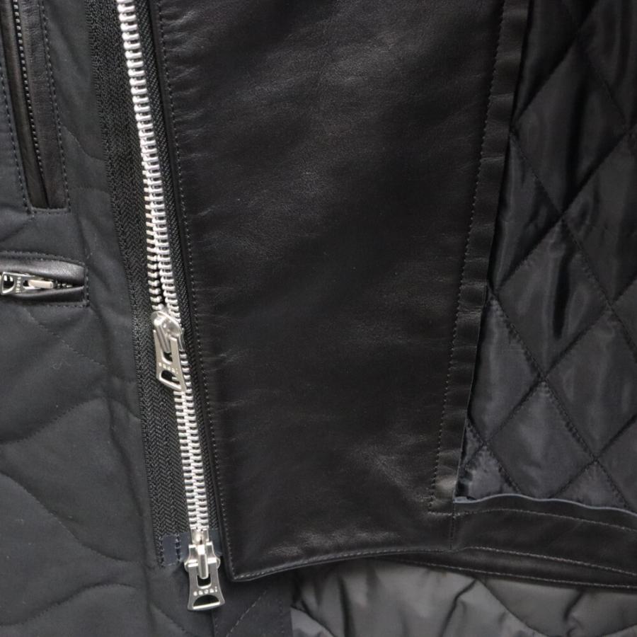 sacai サカイ 21AW レザー キルティング ドッキング sacai サカイ 21AW レザー キルティング ドッキング