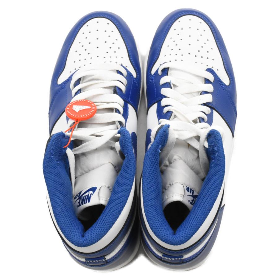 【美品】Nike Air Jordan 1 ブルー/ホワイト ハイカット NIKE ナイキ エアジョーダン1レトロハイ ストームブルー