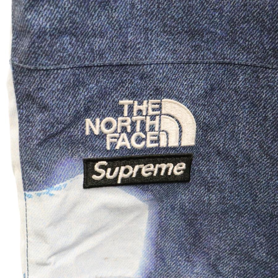 SUPREME シュプリーム 21AW×THE NORTH FACE Bleached Denim Print Mountain Pants ノースフェイス ブリーチドデニムプリントマウンテンパンツ ブラウン NP52101I Supreme（シュプリーム） 21AW ×THE NORTH FACE Bleached Denim Print
