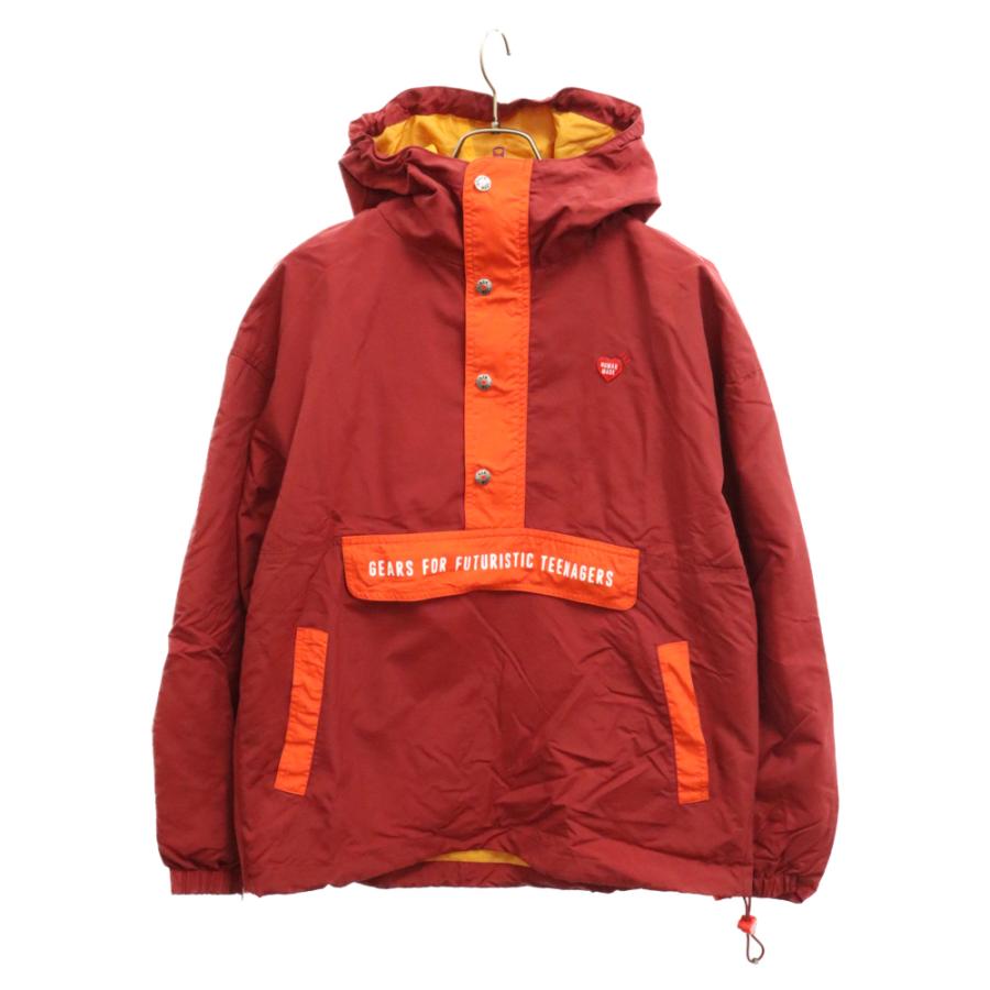 HUMAN MADE ヒューマンメイド 23SS ANORAK PARKA ロゴプリント  
