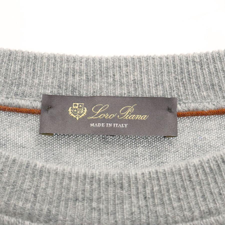 Loro Piana ロロピアーナ カシミヤクルーネックニットセーター Loro Piana ロロピアーナ カシミヤクルーネックニットセーター
