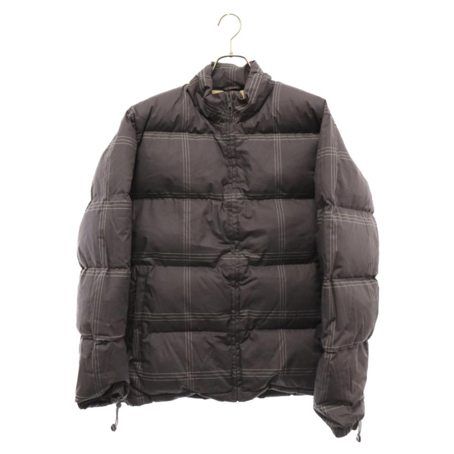 STUSSY ステューシー 90s チェックダウンジャケット 紺タグ STUSSY ステューシー 90s チェックダウンジャケット 紺タグ