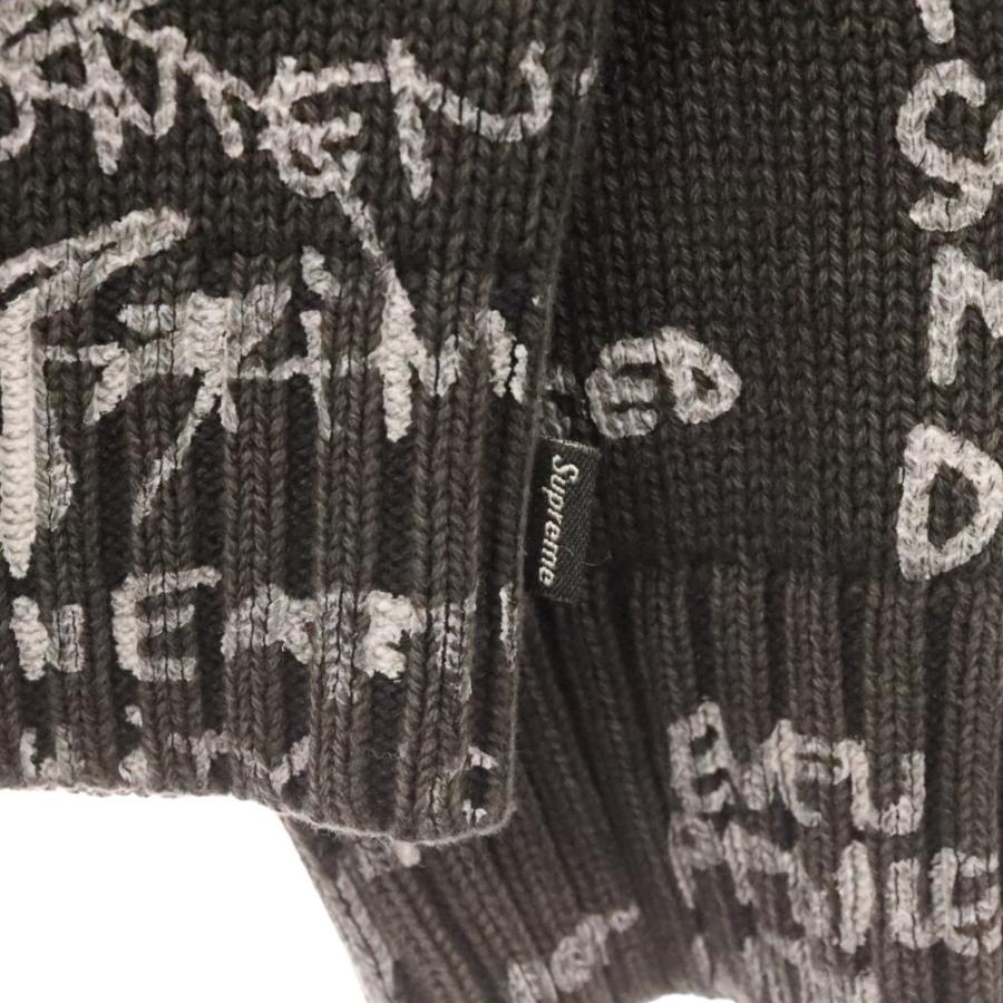 Supreme（シュプリーム） 23SS Gonz Poems Sweater ゴンズポエムクルー