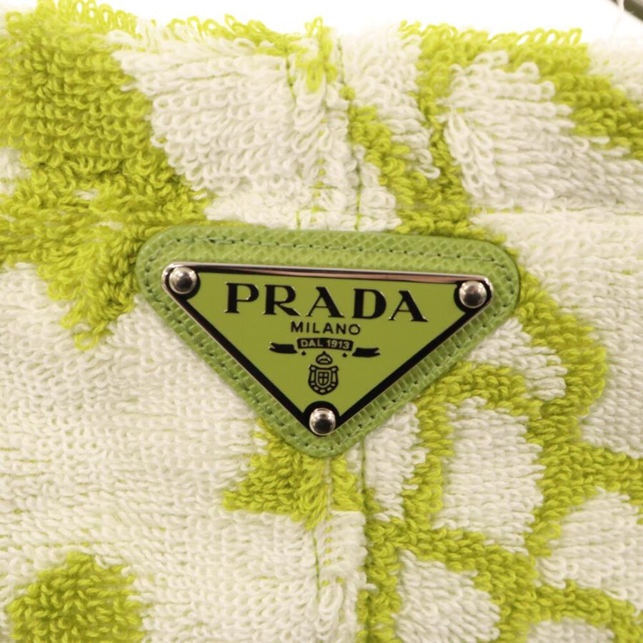PRADA プラダ 22SS フラワープリントジャカードテリークロス プル  
