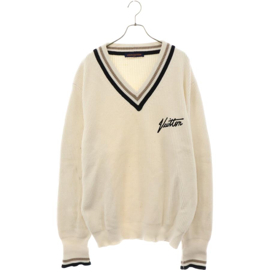 LOUIS VUITTON ルイヴィトン 23SS オーバーサイズVネックニット LOUIS VUITTON ルイヴィトン 23SS オーバーサイズVネックニット