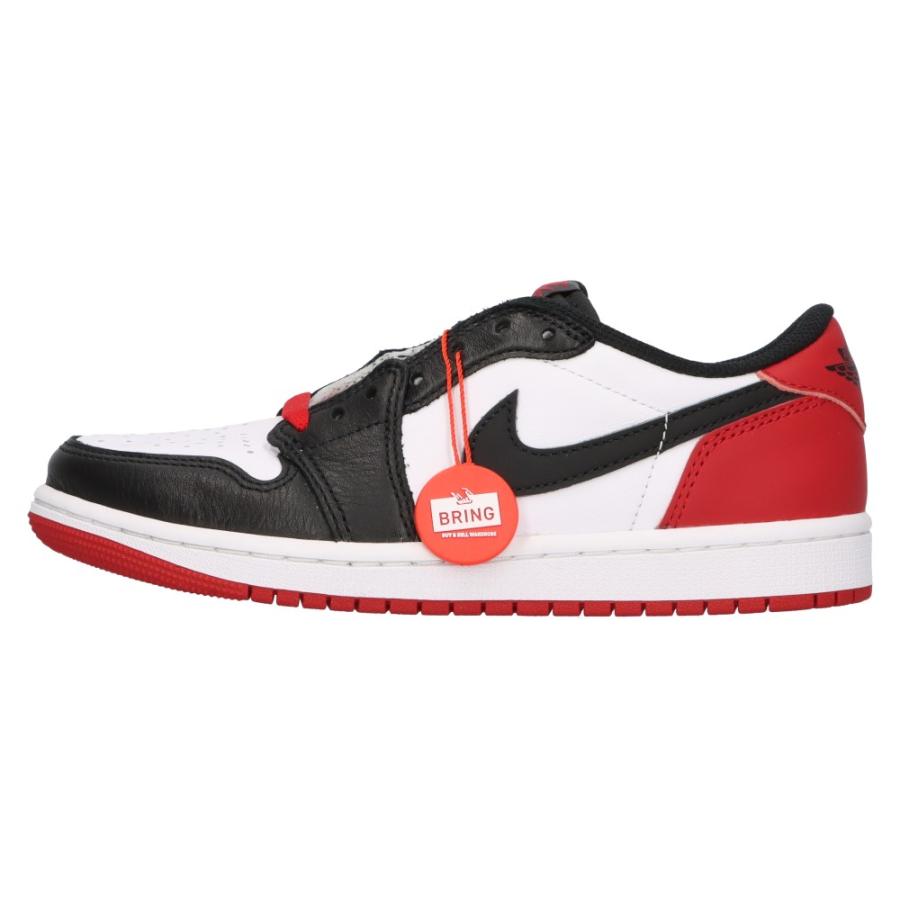 NIKE（ナイキ） エアジョーダン1 ロー ブラックトゥ ローカット 