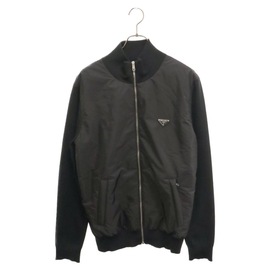 PRADA プラダ 22SS Re-Nylon&Wool Cardigan UMG116 リナイロン PRADA プラダ 22SS Re-Nylon&Wool Cardigan UMG116 リナイロン