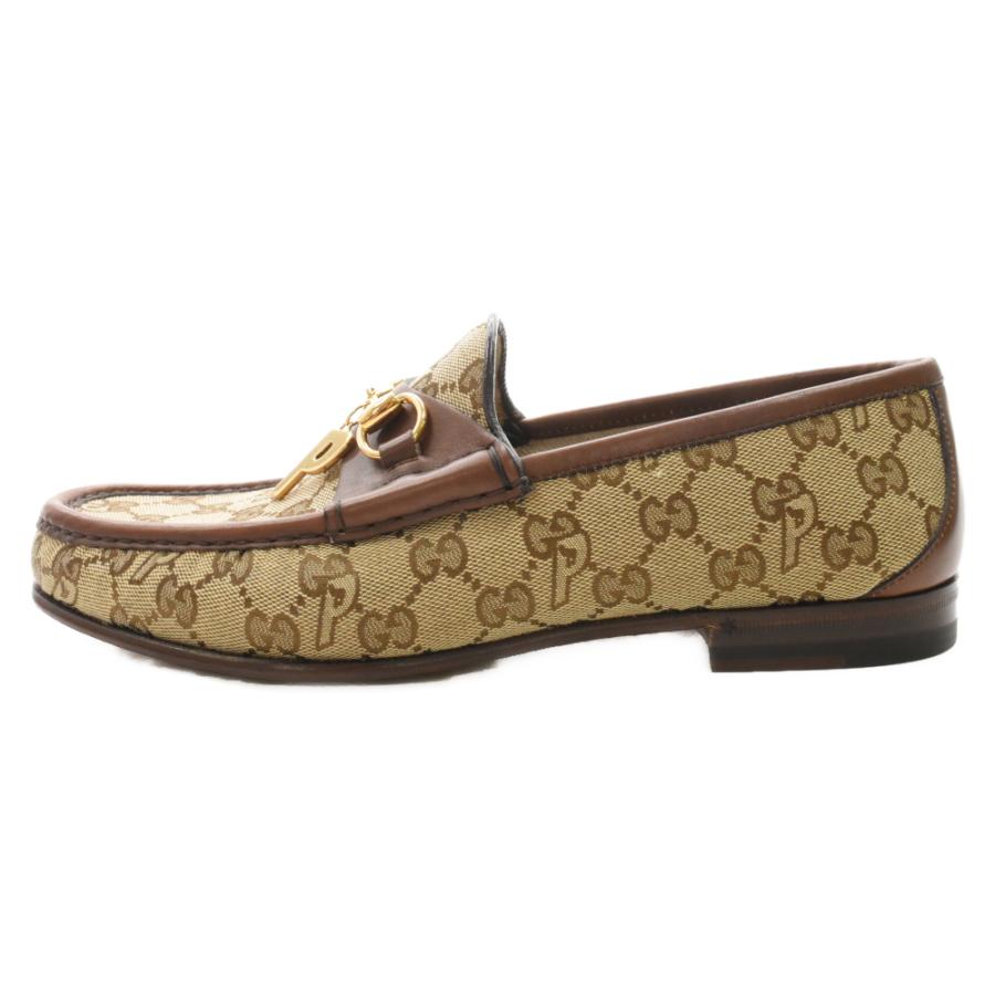 GUCCI（グッチ） グッチ×PALACE GG-P Canvas Horsebit P Charm パレス 