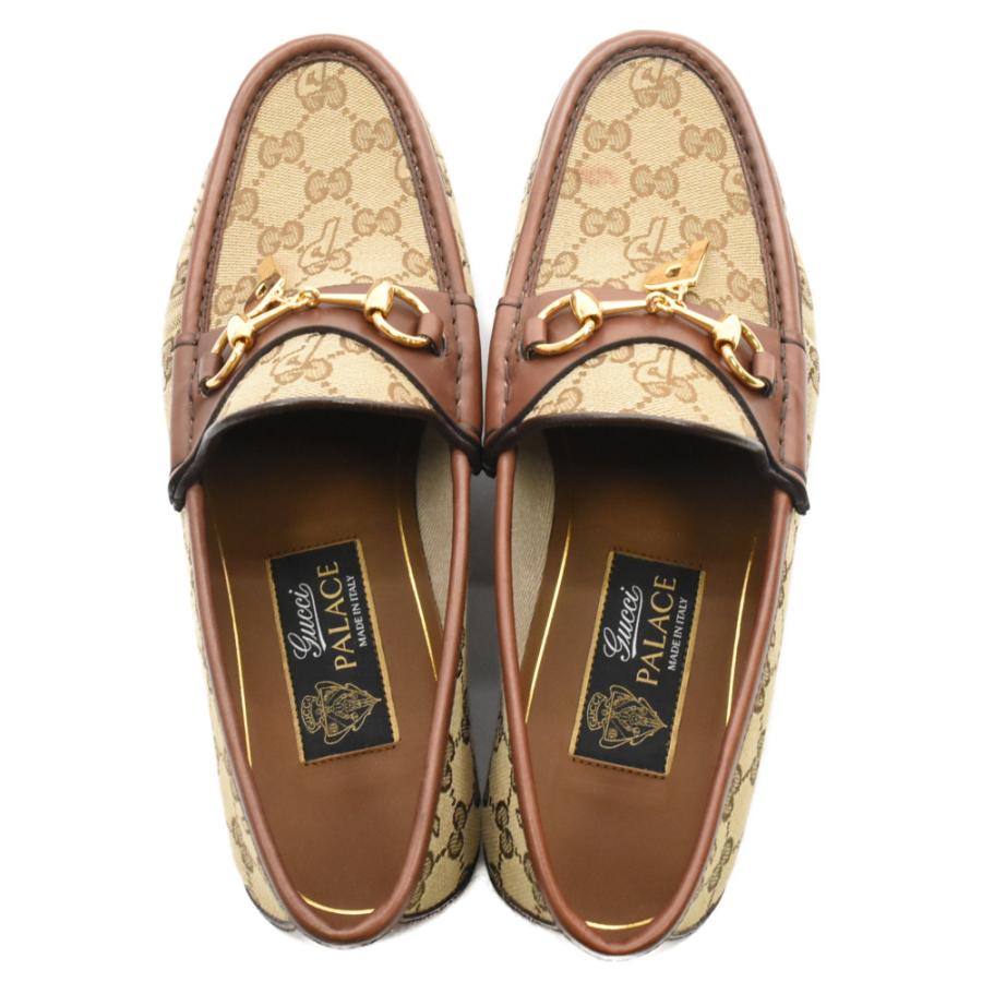 GUCCI グッチ×PALACE GG-P Canvas Horsebit P Charm パレス ホース 