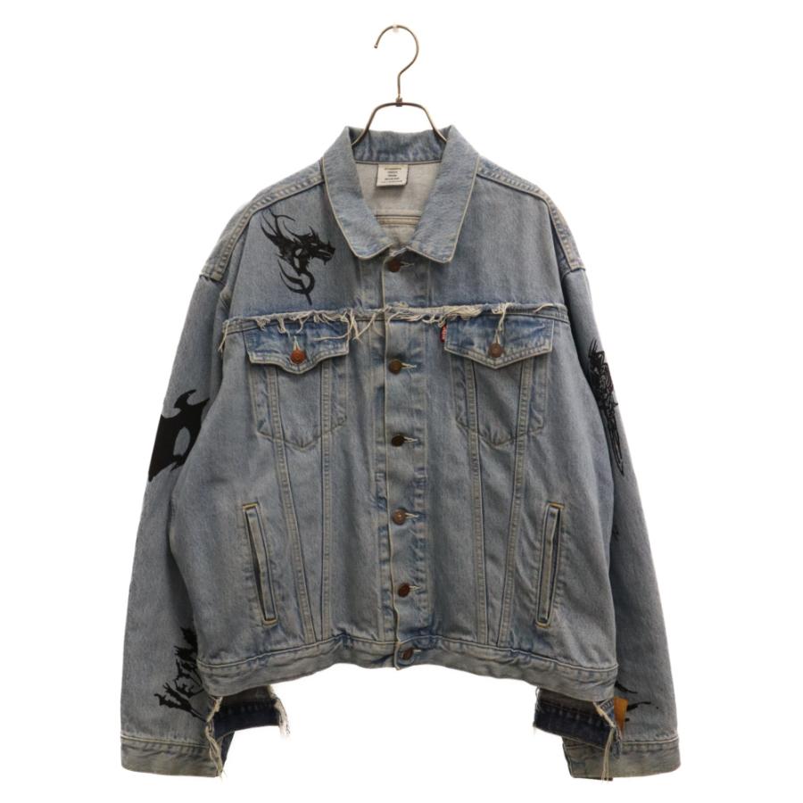 VETEMENTS ヴェトモン × リーバイス トライバルトラッカーデニム VETEMENTS ヴェトモン × リーバイス トライバルトラッカーデニム