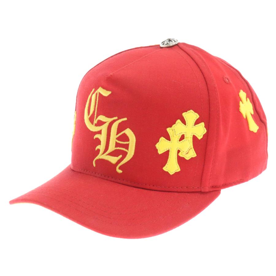 CHROME HEARTS（クロムハーツ） HAT 5 PANEL CAP BSBL CHERRY RED/YEL 