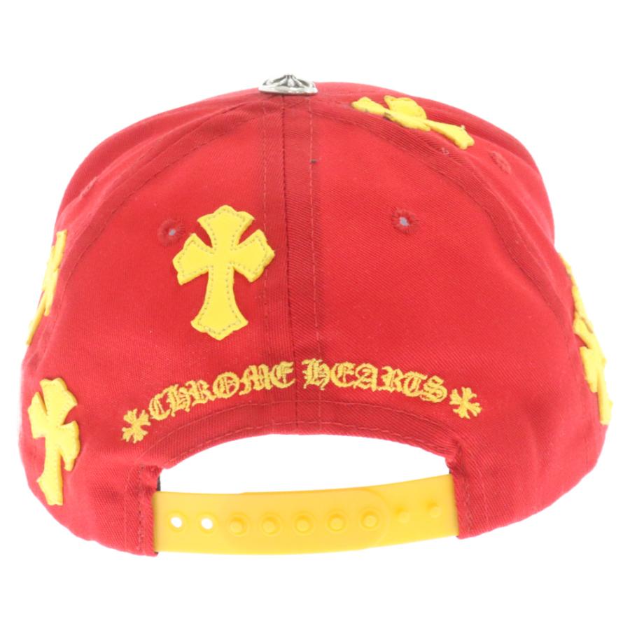 CHROME HEARTS（クロムハーツ） HAT 5 PANEL CAP BSBL CHERRY RED/YEL 