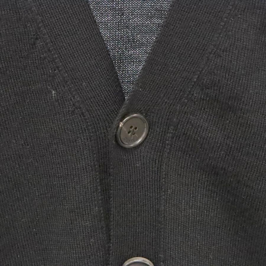 LOEWE（ロエベ） アナグラム刺繍カーディガン Q825Y16K05 ブラック