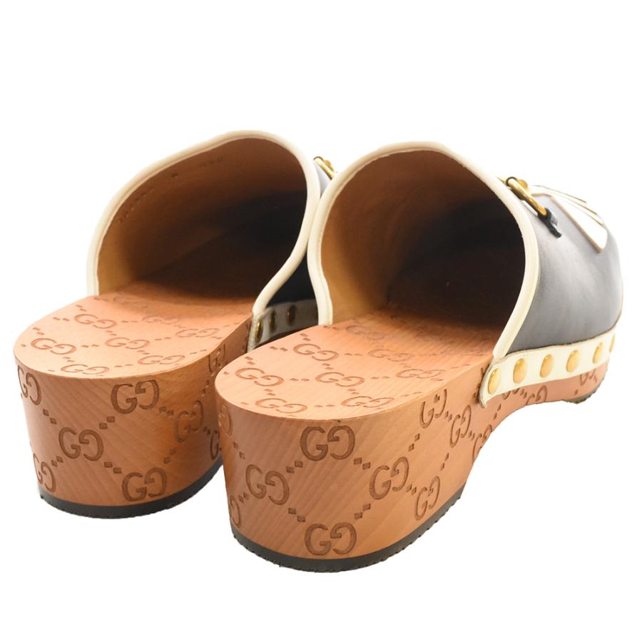 GUCCI グッチ×adidas clog sandals 702252 アディダス クロッグ レザー 