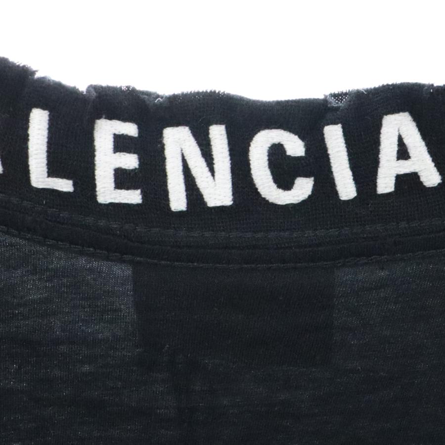 BALENCIAGA バレンシアガ 22SS Distressed T-shirt 739784 TOVF4 