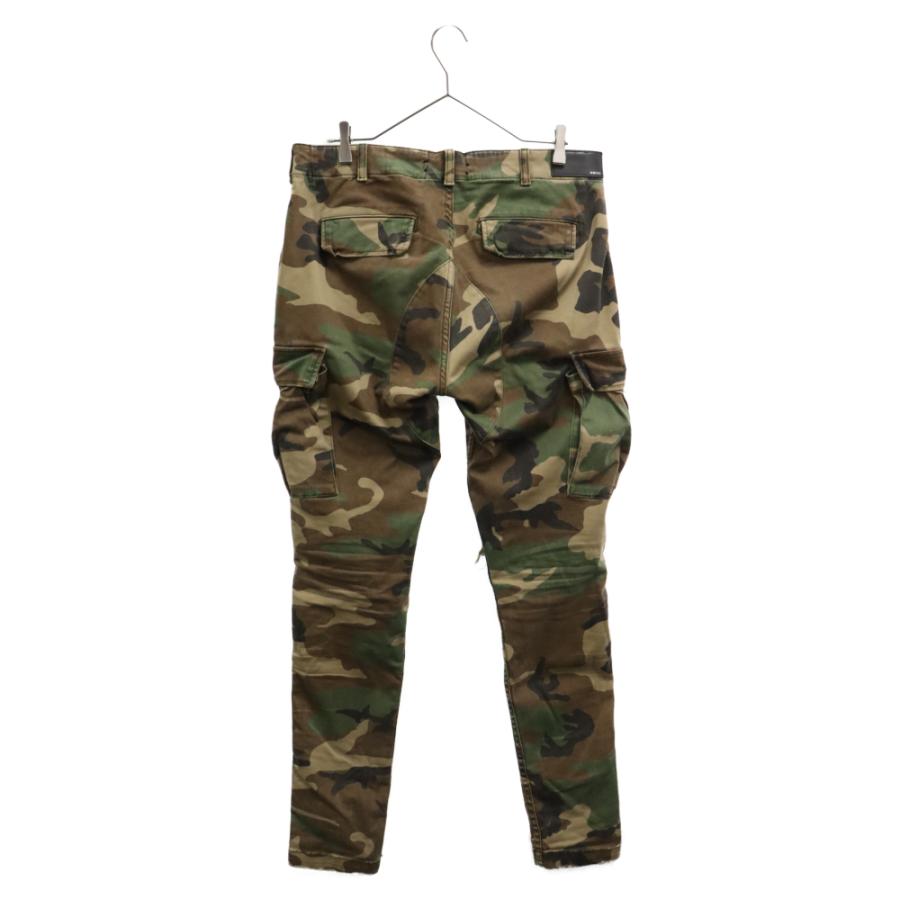 AMIRI（アミリ） MX1 CLASSIC 蛇腹レザークラッシュ カモフラ柄