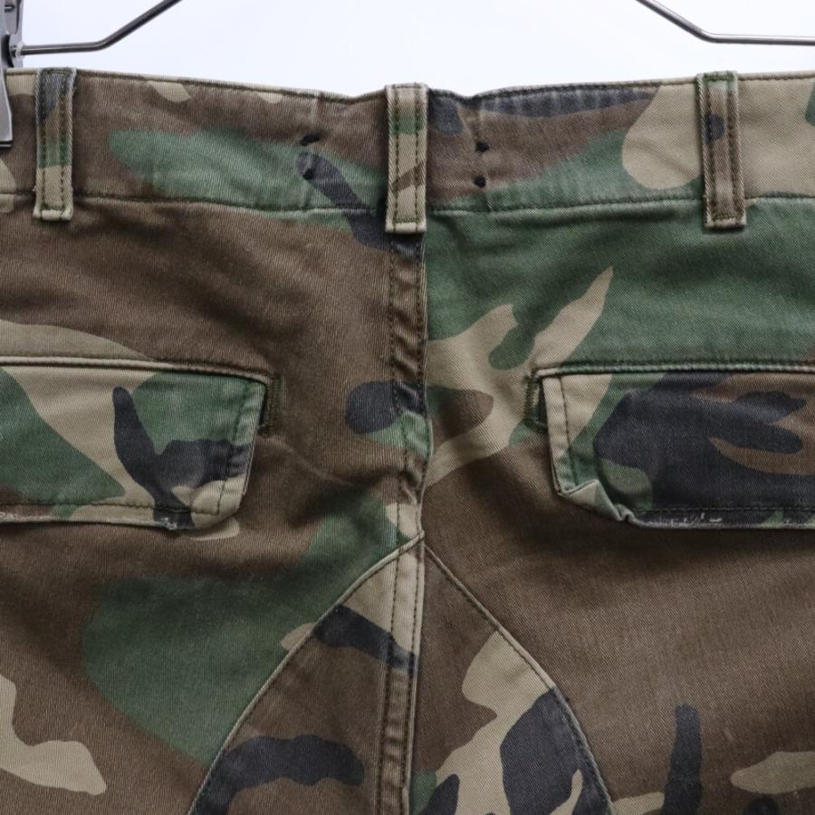 AMIRI（アミリ） MX1 CLASSIC 蛇腹レザークラッシュ カモフラ柄