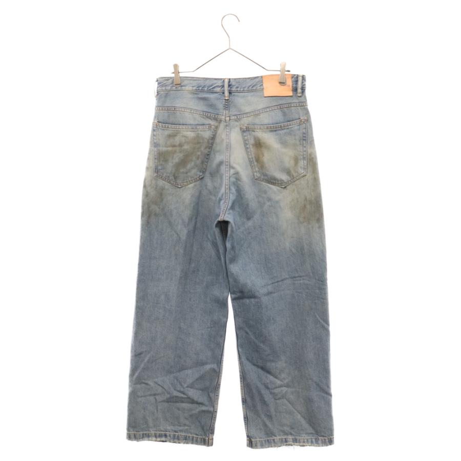 アクネ スティディオス 1989 penicillin jeans denim ペニシリン ダメージ加工 ルーズフィットジーンズ デニムパンツ B00324 インディゴ｜shopbring｜02