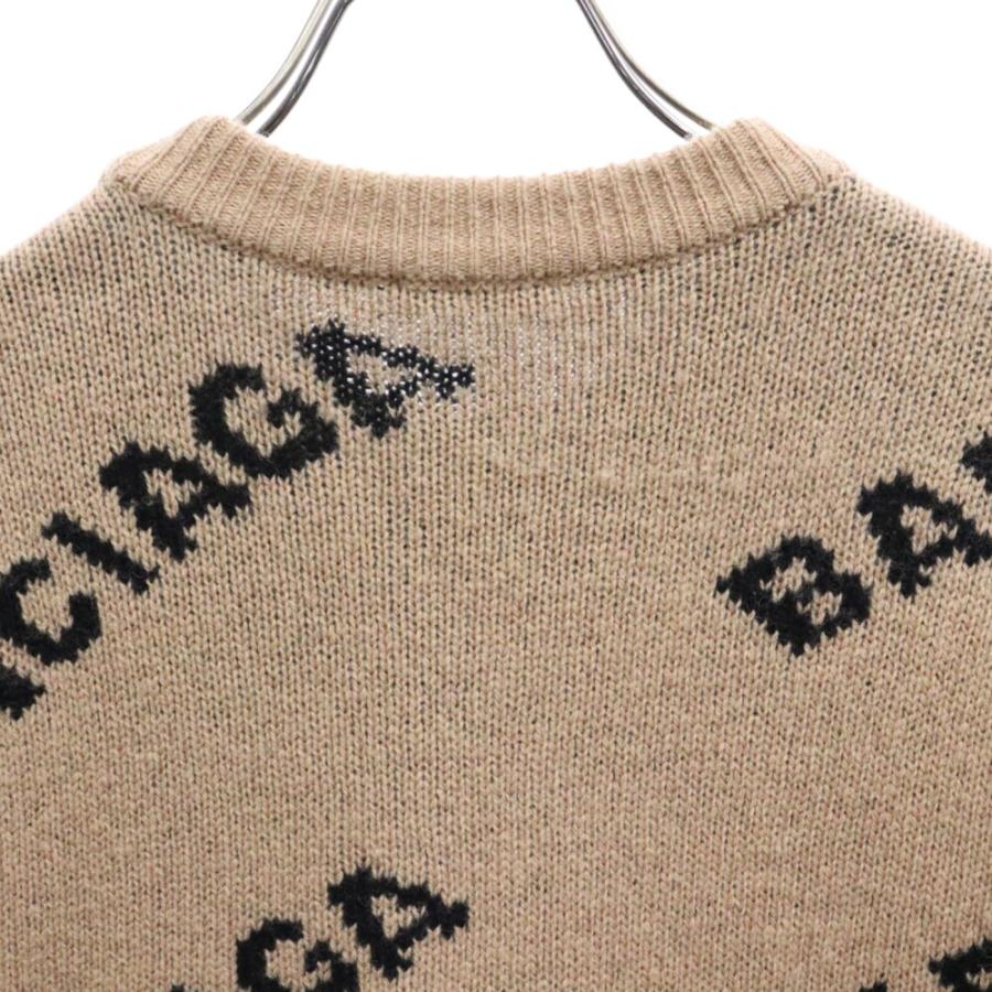 BALENCIAGA（バレンシアガ） 547831 T1473 オールオーバーロゴクルー