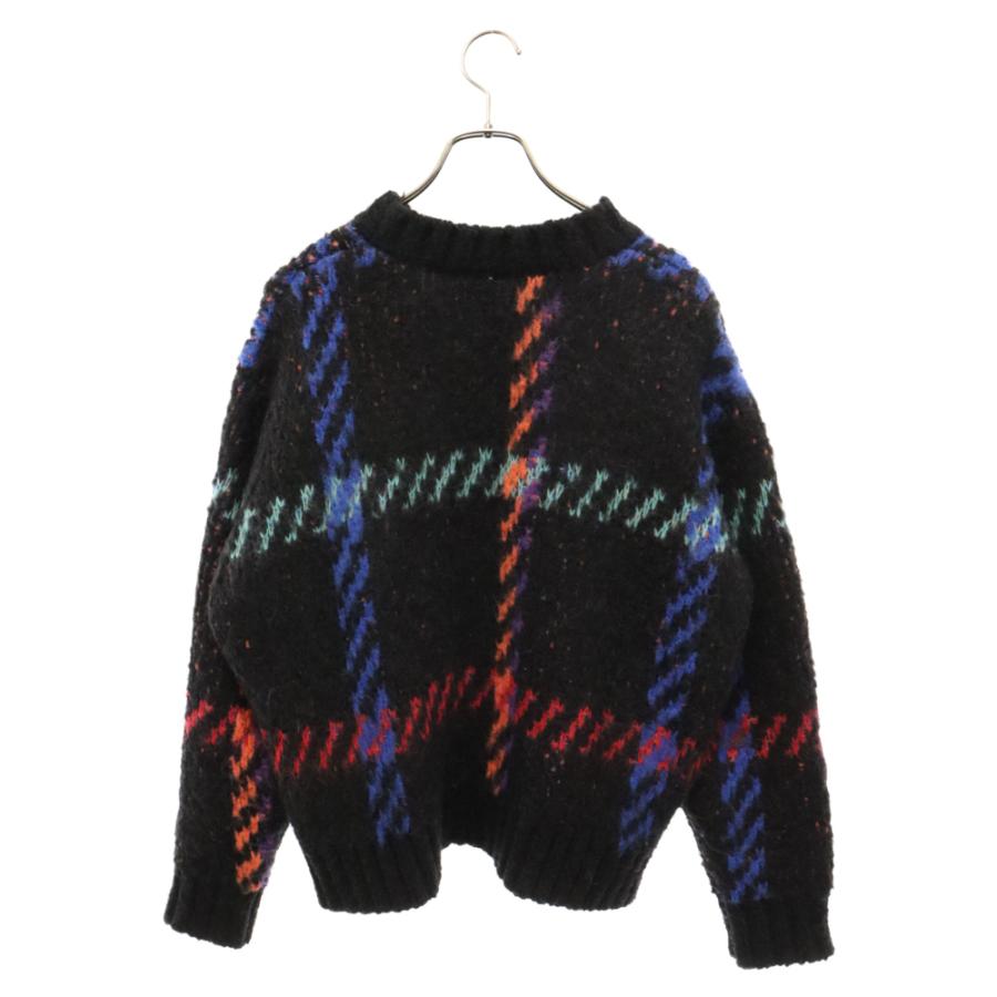 sacai（サカイ） 23AW Jacquard Knit Pullover サイドボタンスリット 