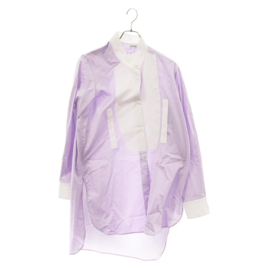 LOEWE ロエベ 23SS Stripped Shirt S540Y05X29 ストライプデザイン 