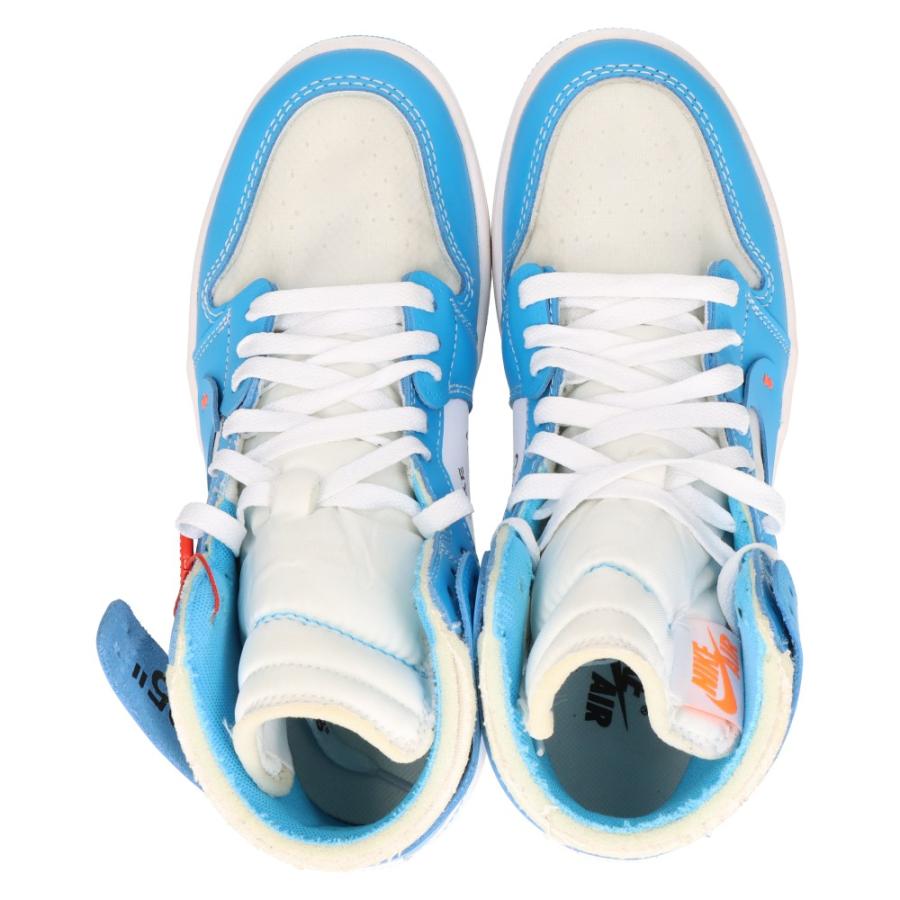 NIKE ナイキ × オフホワイト エアジョーダン1 パウダーブルー 