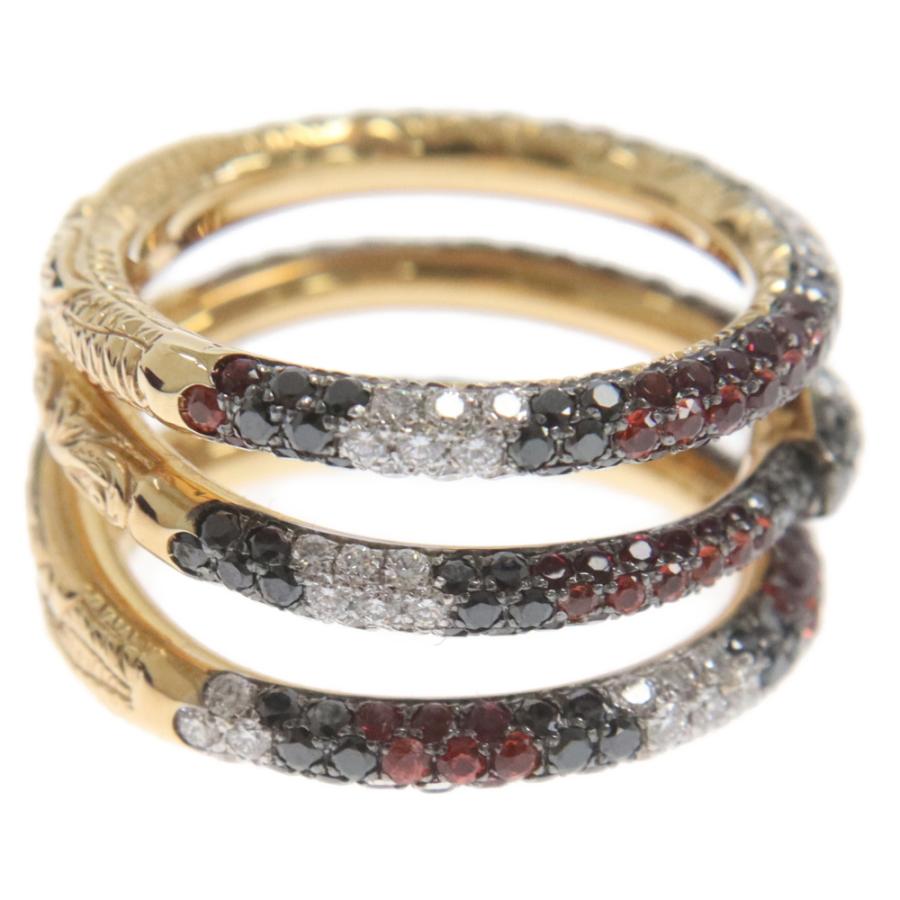 GUCCI（グッチ） ウロボロス 3連 トリプルリング ダイヤモンド