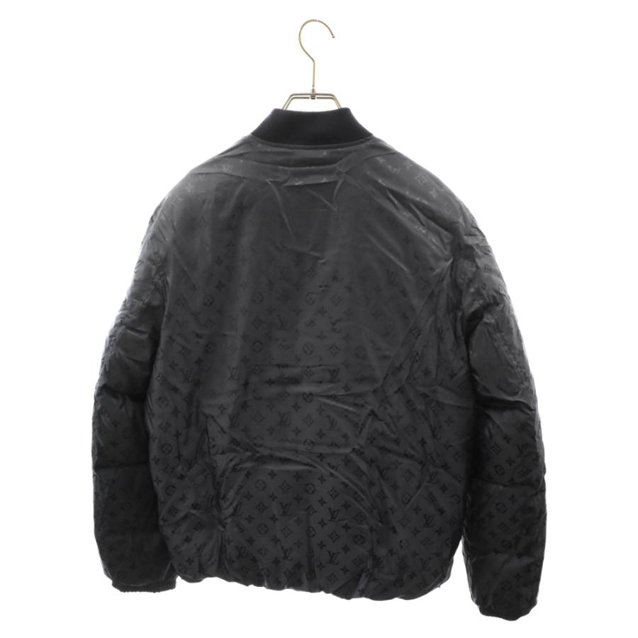 LOUIS VUITTON ルイヴィトン 19AW モノグラム リバーシブル ダウンジャケット ブルゾン ブラック/ベージュ HFB47WGHK LOUIS VUITTON（ルイ・ヴィトン） 19AW モノグラムリバーシブルダウン