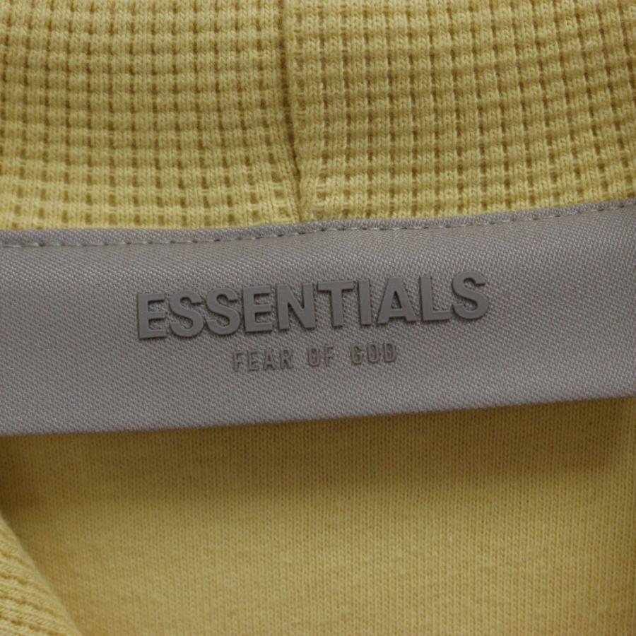 FOG Essentials フィアオブゴッド エッセンシャル Waffle Raglan Hoodie ワッフル ラグラン フーディー プルオーバーパーカー イエロー｜shopbring｜05