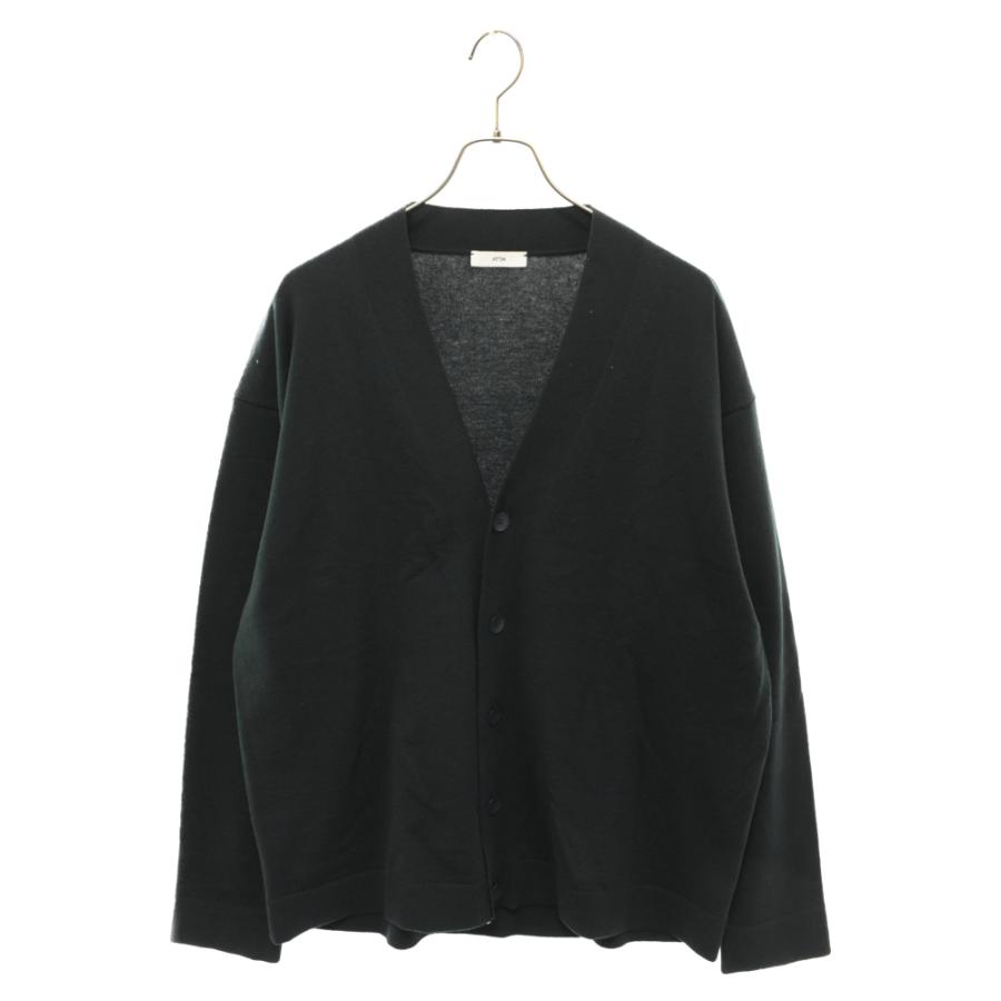 美品ATON NATURAL DYE WOOL CARDIGAN 美品ATON NATURAL DYE WOOL