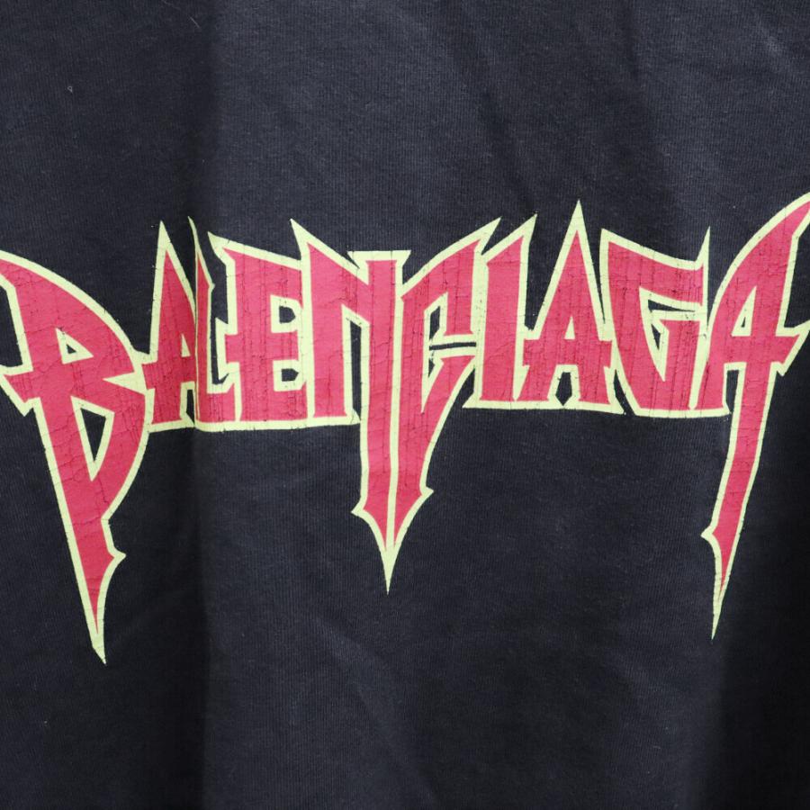 BALENCIAGA バレンシアガ メタルロゴ オーバーサイズロング BALENCIAGA バレンシアガ メタルロゴ オーバーサイズロング