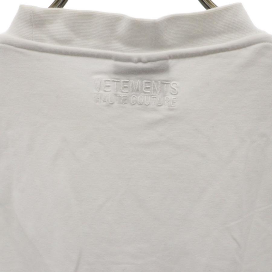 VETEMENTS ヴェトモン 22AW HAUTE COUTURE フロントロゴプリント  