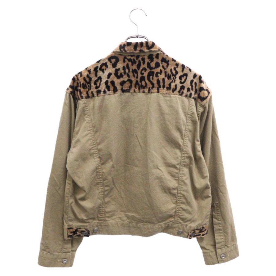 HUMAN MADE ヒューマンメイド 24SS LEOPARD DENIM WORK JACKET 