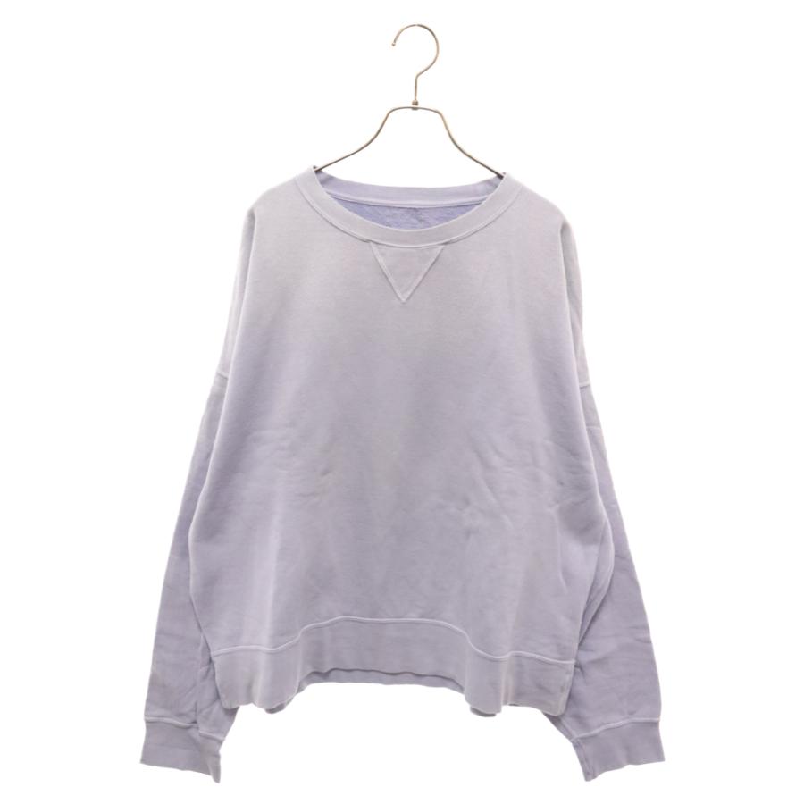 VISVIM ヴィスヴィム 23AW AMPLUS SB SWEAT L/S DMGD BLUE アンプラス 