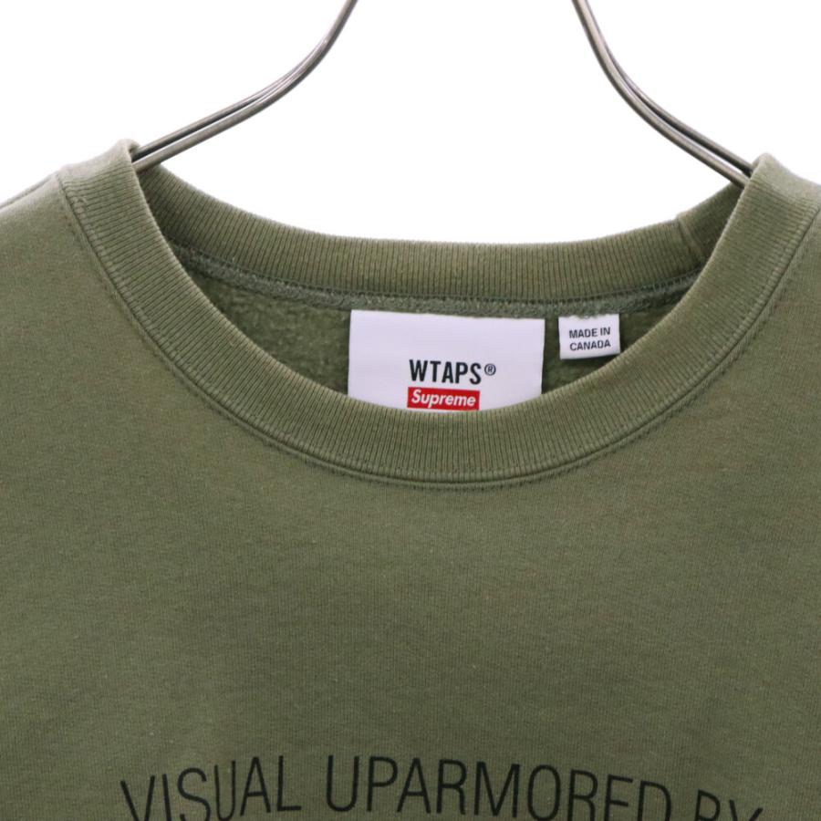 supreme wtaps スウェット カーキ