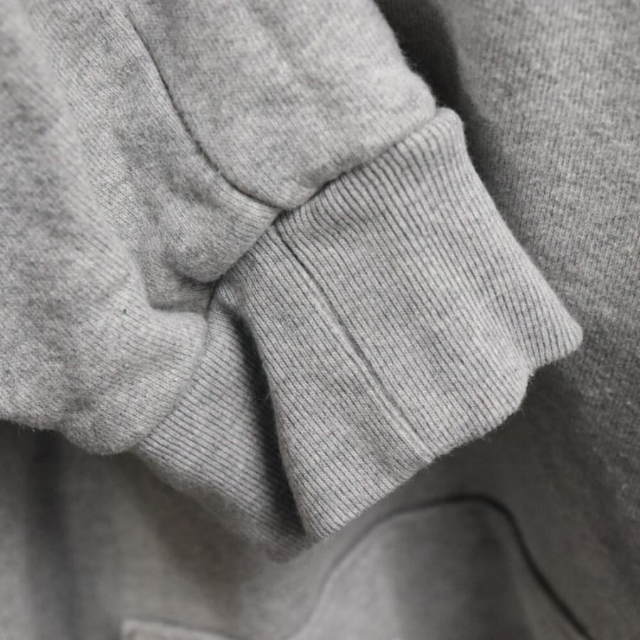 TEARS デニムティアーズ COTTON WREATH HOODIE フラワー総柄プリント スウェットプルオーバーパーカー 【バックビッグロゴ】 グレー