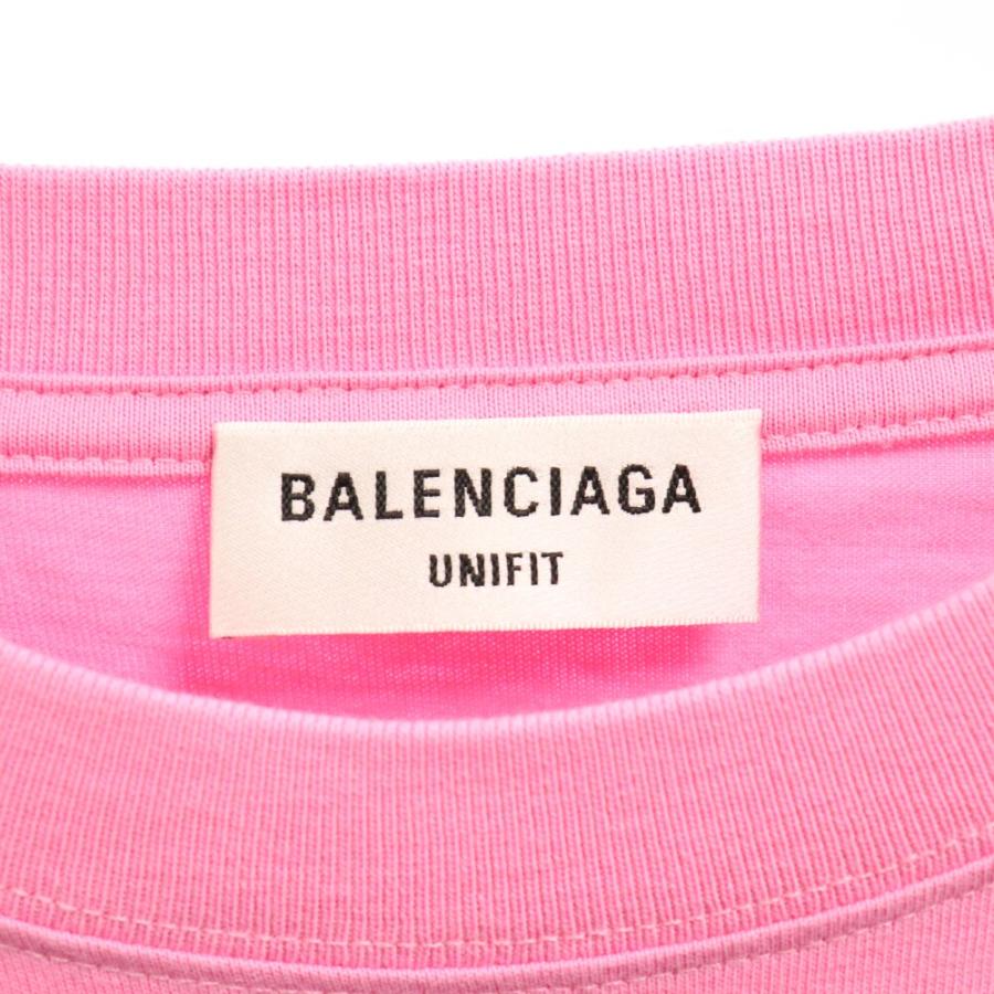 BALENCIAGA バレンシアガ 21SS Gay Pride Text Print Boxy Cotton 