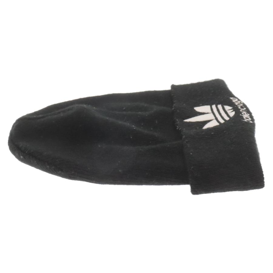 未使用品 アディダス バレンシアガ ビーニー ニット帽 ブラック 帽子 BALENCIAGA バレンシアガ ×adidas Logo Beanie アディダス ロゴ