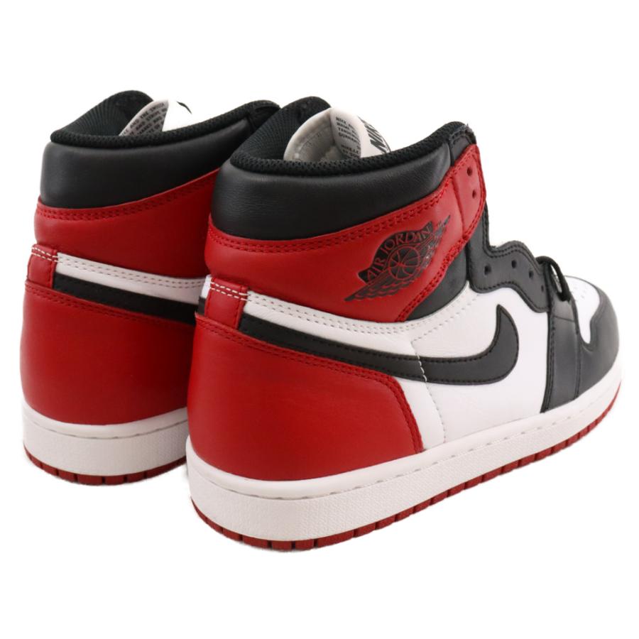 NIKE ナイキ AIR JORDAN1 RETRO HIGH OG BLACK TOE 555088-125 NIKE ナイキ AIR JORDAN1 RETRO HIGH OG BLACK TOE 555088-125